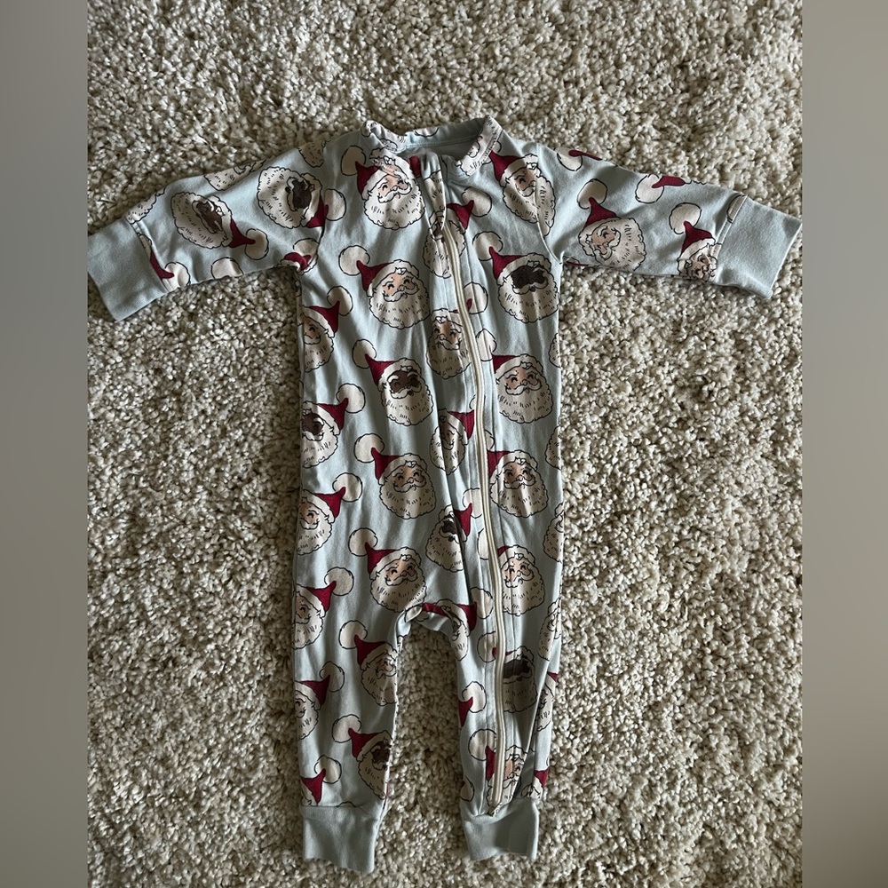 Pink Chicken Santa Pajamas